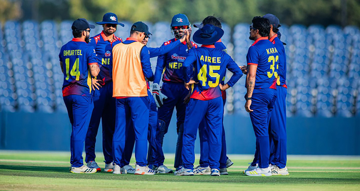 यस्तो छ त्रिकोणात्मक टी–२० सिरिज खेल्ने नेपाली क्रिकेट टिम