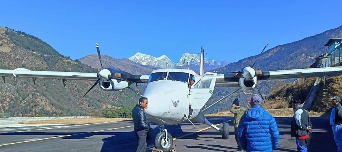 फाप्लु विमानस्थलमा १७ दिनपछि उडान सुरु,  नियमित उडान तालिका कागजमै सीमित