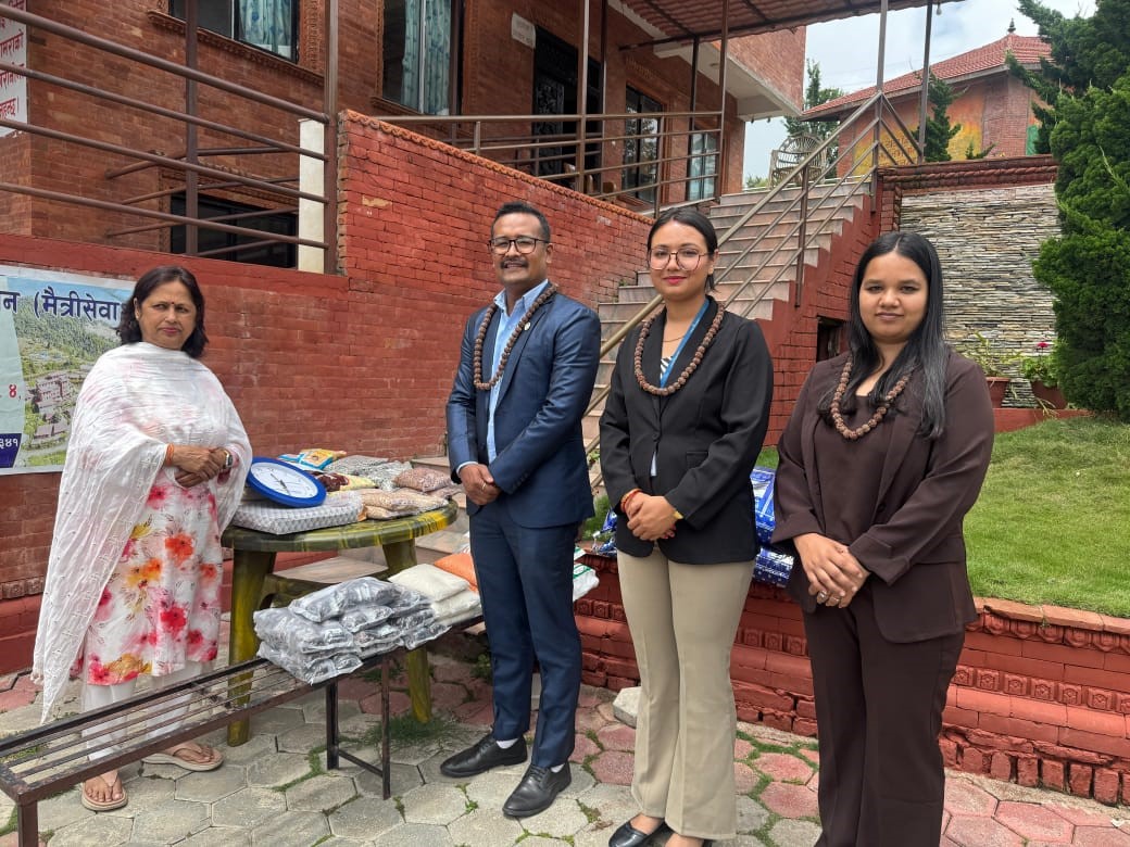 सानिमा रिलायन्स लाइफ इन्स्योरेन्सद्वारा मैत्री सेवा आश्रममा खाद्यान्न वितरण