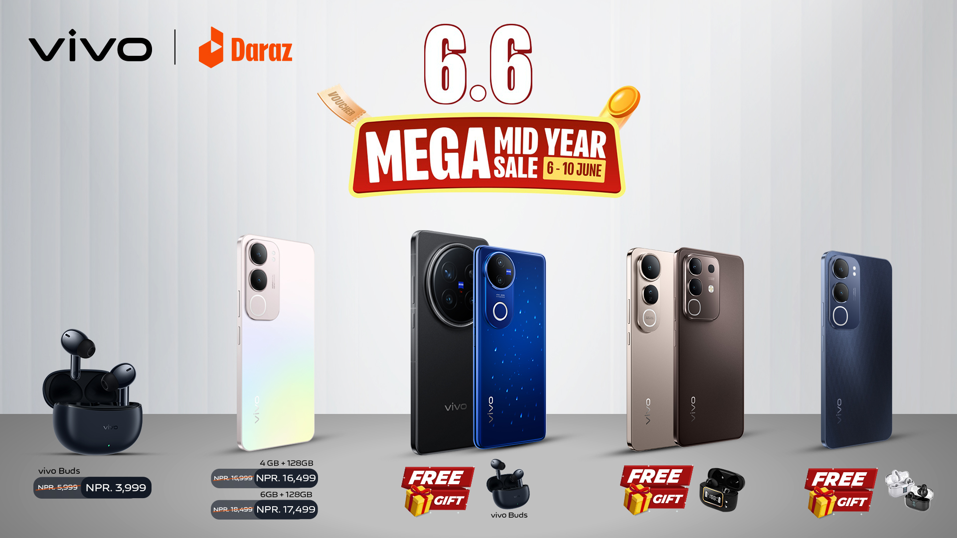 भिभोको दराज एक्सक्लुसिभ ६.६ मिड-इयर सेलमा विशेष छुट र थप आकर्षक उपहार पाइने