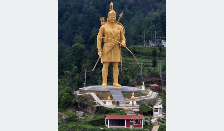 ११० फिट अग्लो यलम्बरको प्रतिमासहित पार्क निर्माण