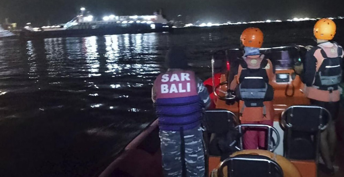 इन्डोनेसियाको बाली टापु नजिक ६५ जना सवार पानीजहाज डुब्यो