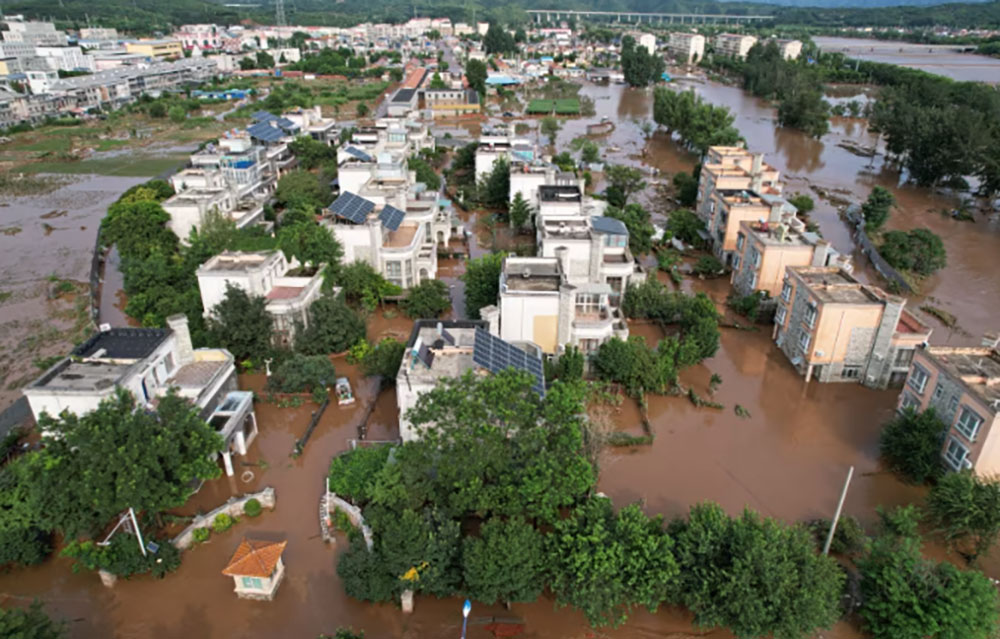 चीनको बेइजिङ क्षेत्रमा भारी वर्षा, अहिलेसम्म ३४ जनाको मृत्यु