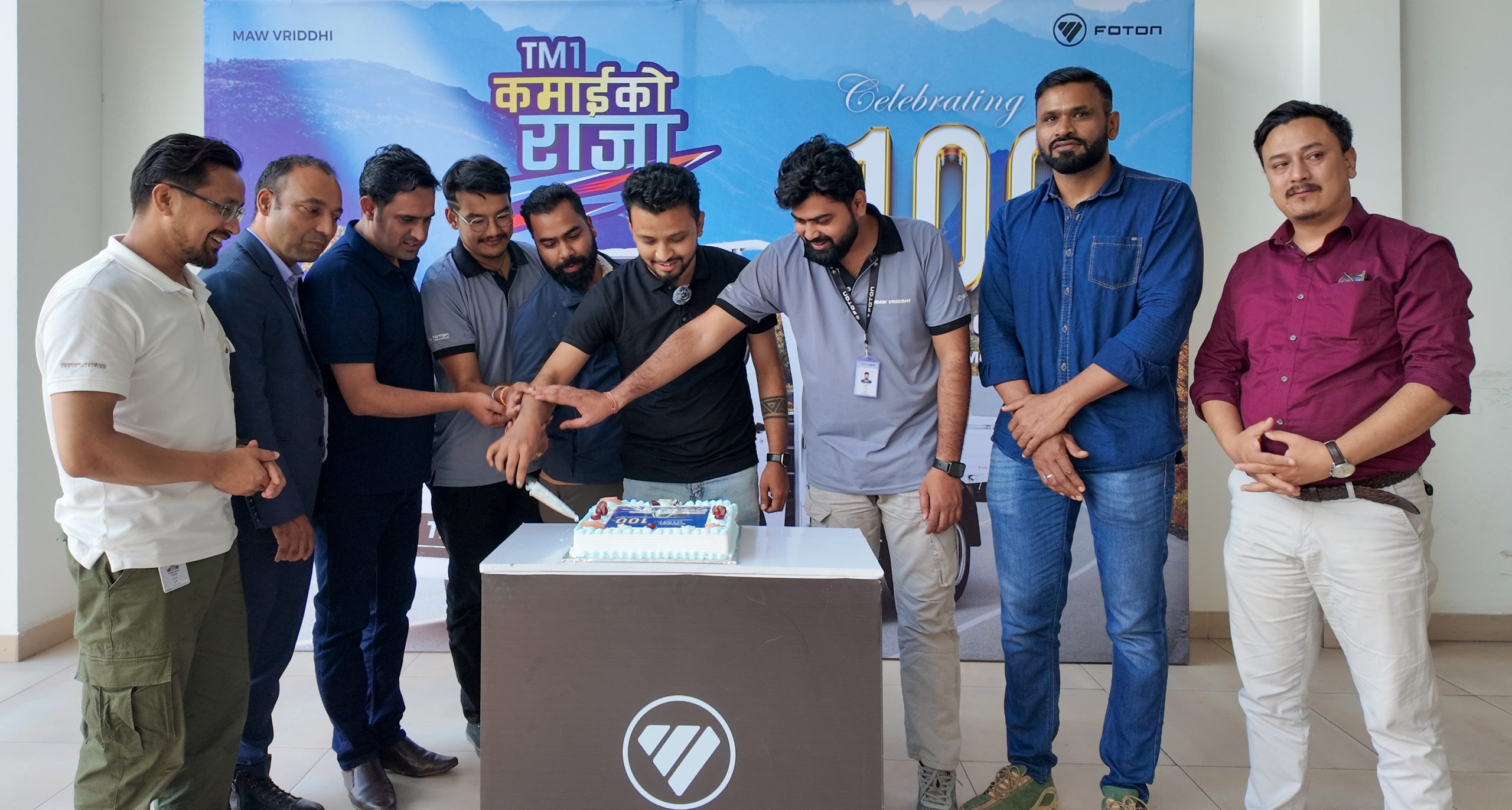 टीएम–वानका १०० भन्दा बढी युनिटहरू नेपालका सडकमा गुड्दै