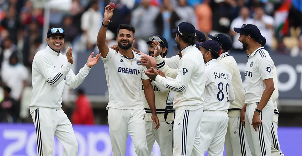 इङल्याण्डविरुद्धको दोस्रो टेस्टमा भारतको सानदार जित