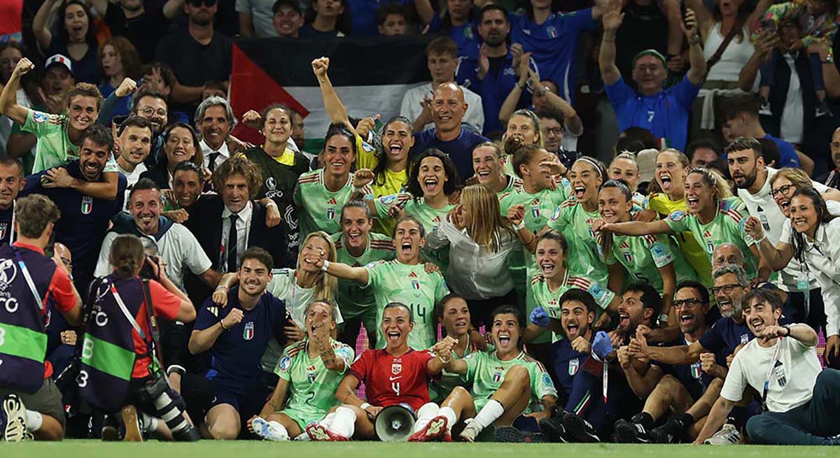 इटली महिला युरोकपको सेमिफाइनलमा