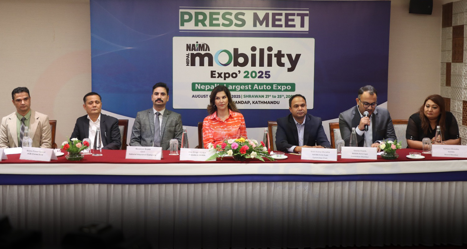 ‘नाइमा मोबिलिटी एक्स्पो’ साउन २१ देखि, ३५ वटा नयाँ भेहिकल लञ्च गरिने (भिडिओ)
