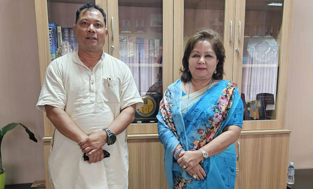 रेशम चौधरीको परराष्ट्रमन्त्री डा राणासँग अर्थपूर्ण भेटवार्ता