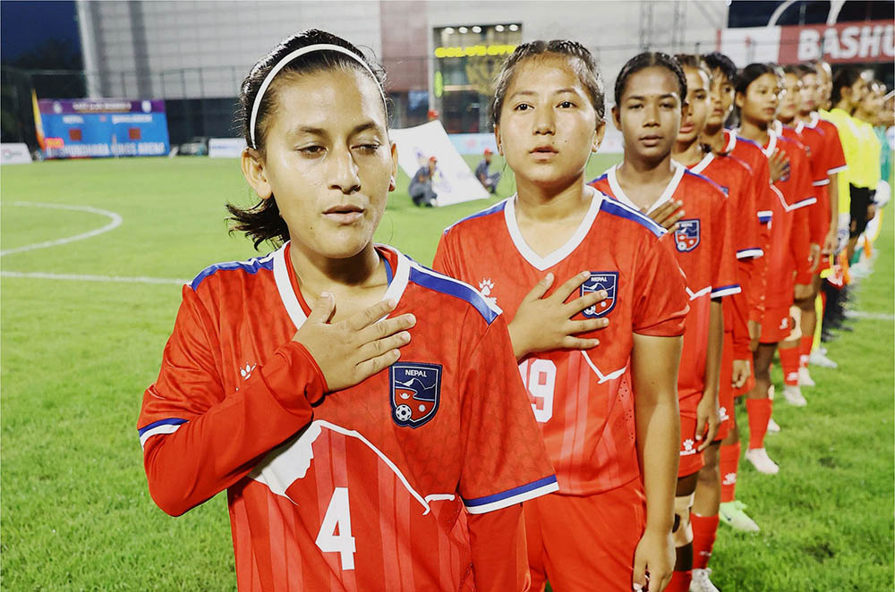 साफ यू-२० महिला च्याम्पियनसिप: बंगलादेशसँग भिड्दै नेपाल