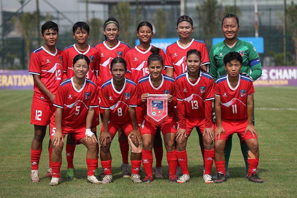 एएफसी यू-२० महिला एसियान कप छनोट खेल्ने नेपाली टिमको घोषणा