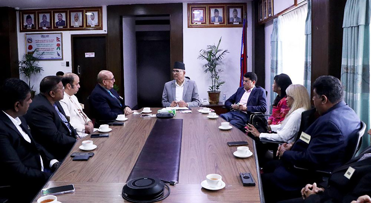 मलेसियन लगानीकर्तालाई अर्थमन्त्री पौडेलले भने– नेपालमा लगानीको उपयुक्त वातावरण छ