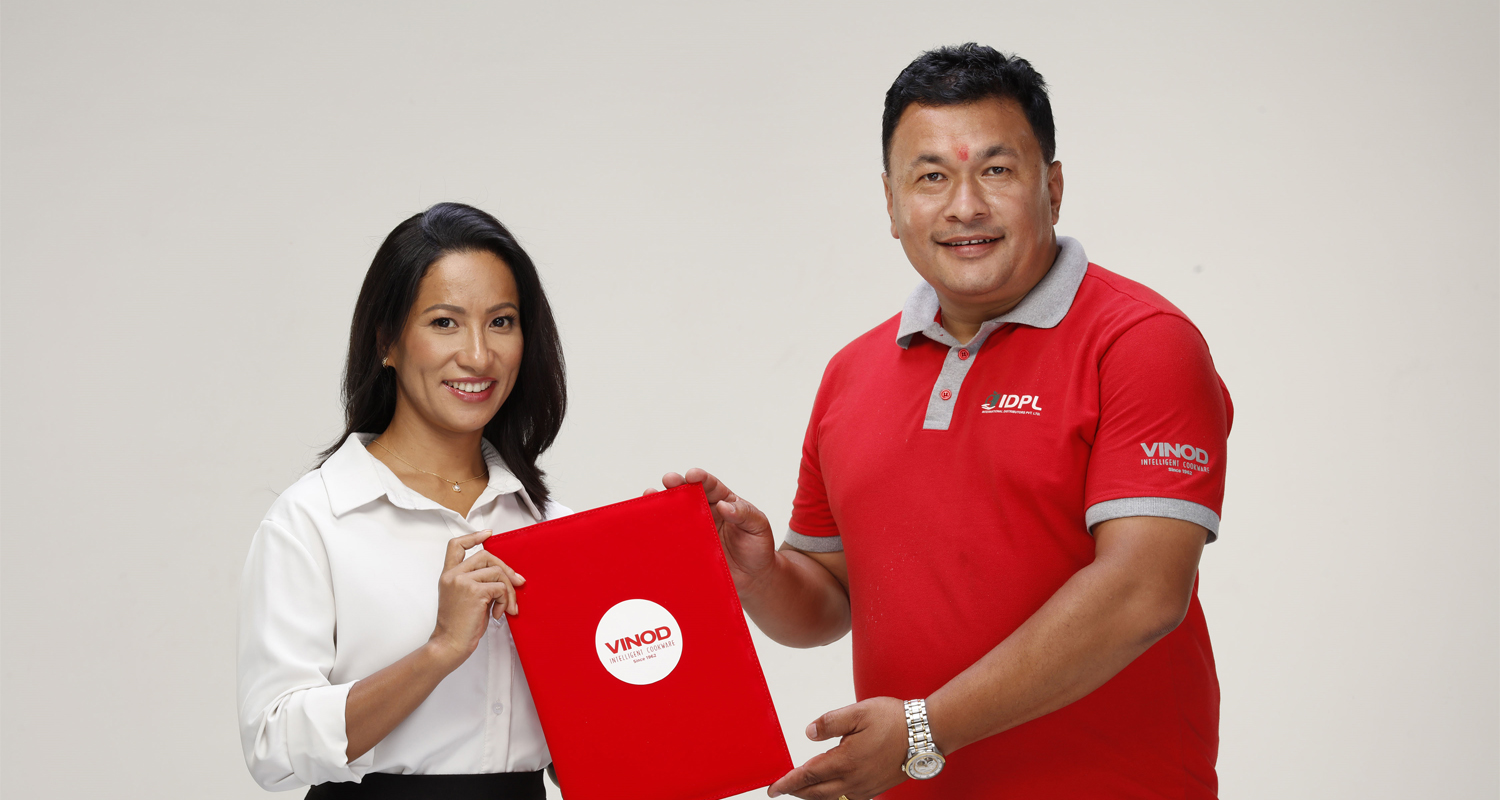 विनोद कुकवेयर ईन्डियाको ब्रान्ड एन्डोर्सर बनिन् पूर्णिमा श्रेष्ठ