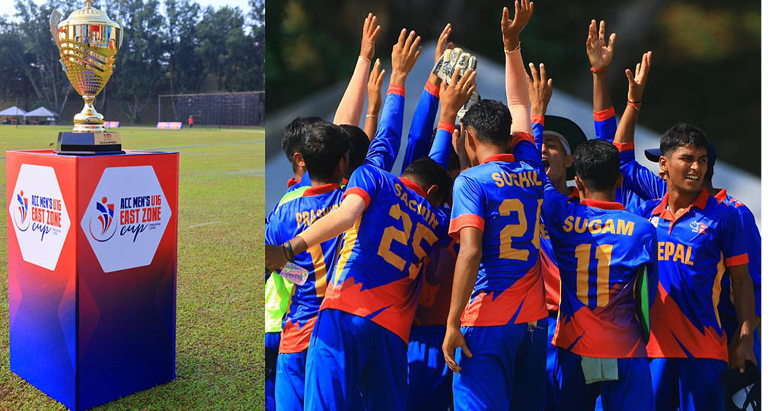 यु–१६ इस्ट जोन कप विजेता टिमका खेलाडीलाई क्यानले जनही ५० हजार दिने