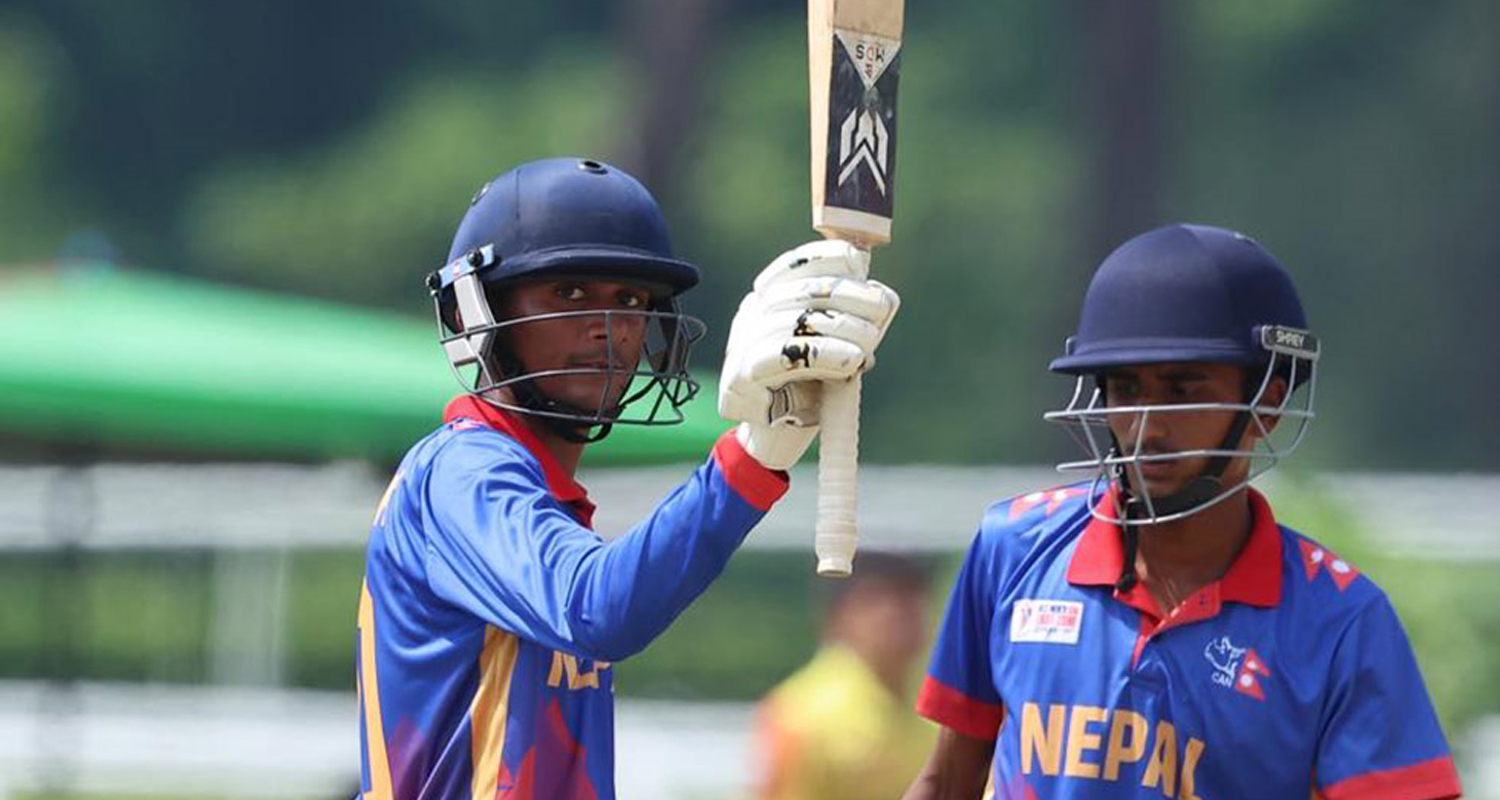 नेपालले भुटानलाई दियो ३५९ रनको लक्ष्य