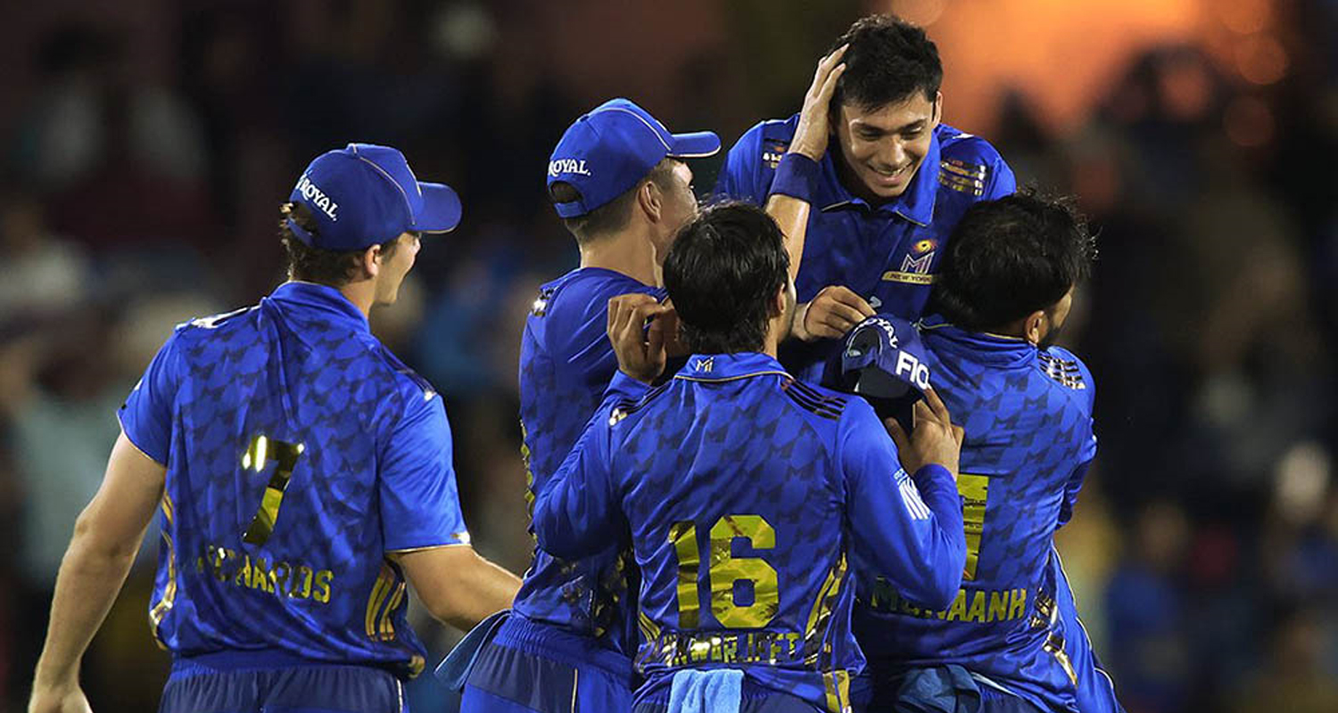 एमआई न्यूयोर्कले जित्यो मेजर लिग क्रिकेटको उपाधि