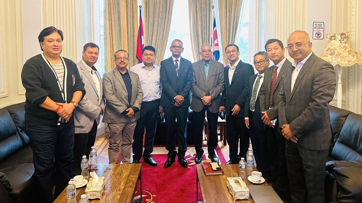 बेलायत र जर्मनीका लगानीकर्तालाई नेपालमा मेट्रोरेलमा लगानी गर्न आग्रह