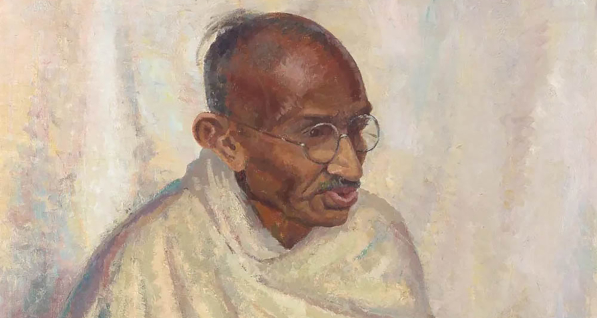 महात्मा गान्धीको दुर्लभ चित्र दुई लाख डलरमा लिलामी