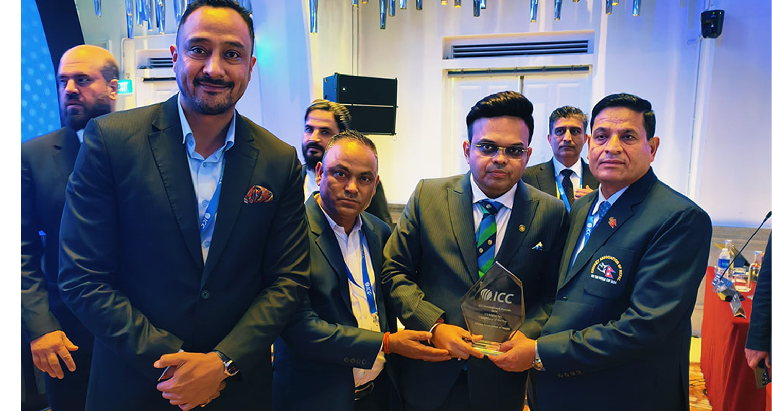 नेपालले जित्यो आईसीसीको डिजिटल फ्यान इन्गेजमेन्ट अवार्ड