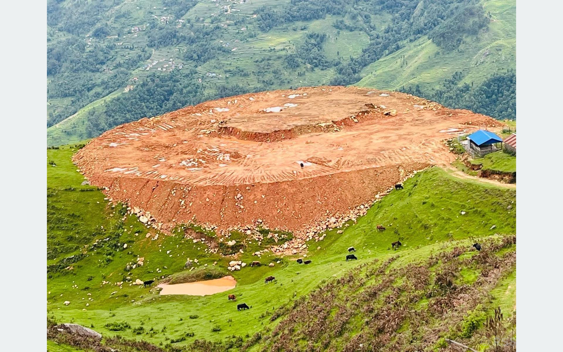क्रिकेटर लामिछानेको सम्मानमा रङ्गशाला बन्दै