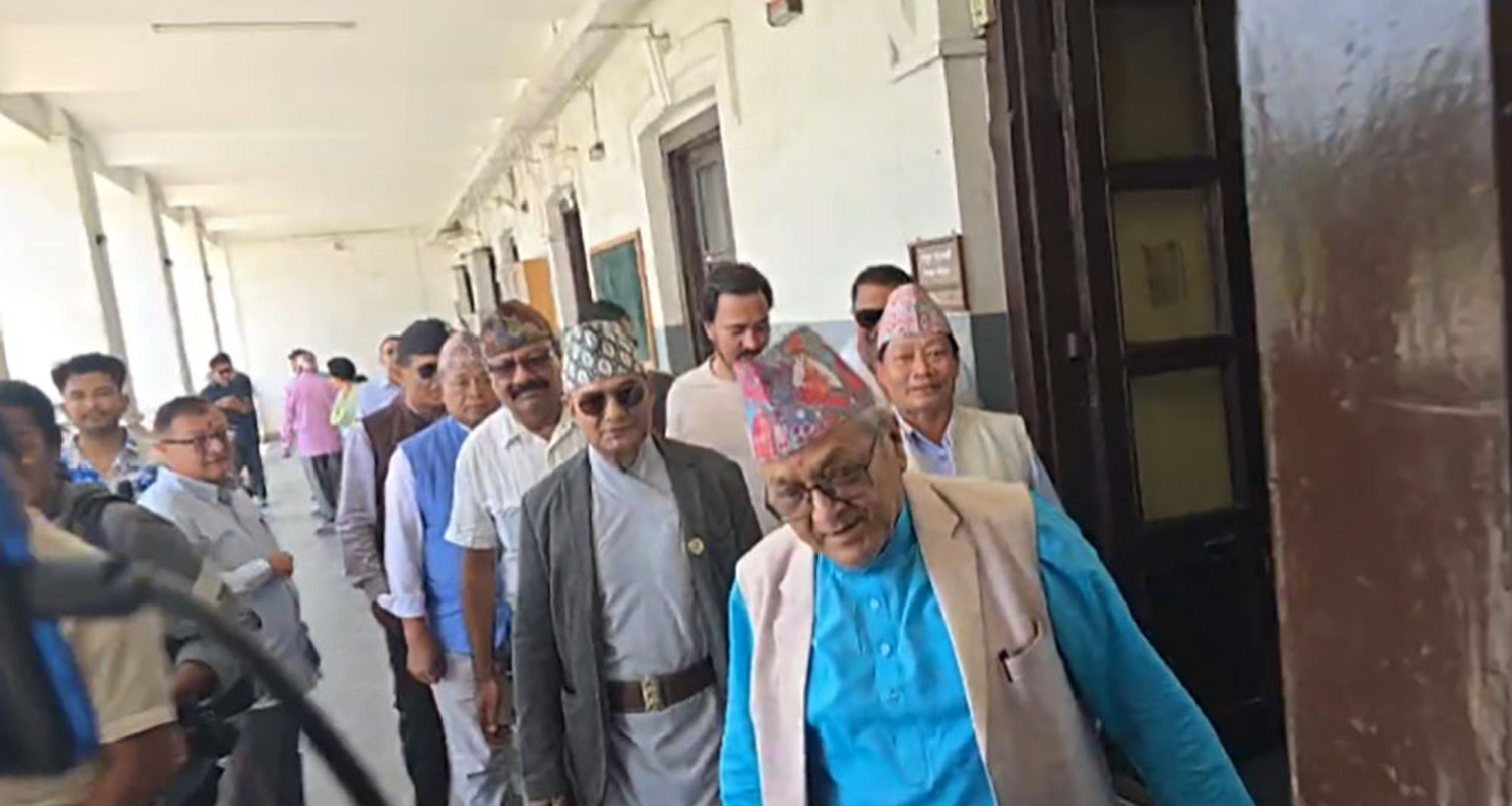 राप्रपा विवाद – नवराज सुवेदी र धवलशम्शेर निर्वाचन आयोगमा