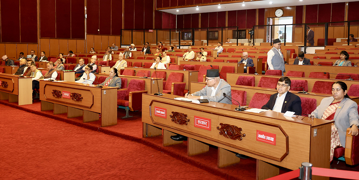 राष्ट्रियसभाबाट आर्थिक विधेयक र राष्ट्र ऋण उठाउने विधेयक पारित