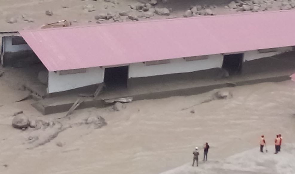 रसुवामा आएको बाढीबाट बीमा कम्पनीमा साढे ९८ करोडको दाबी