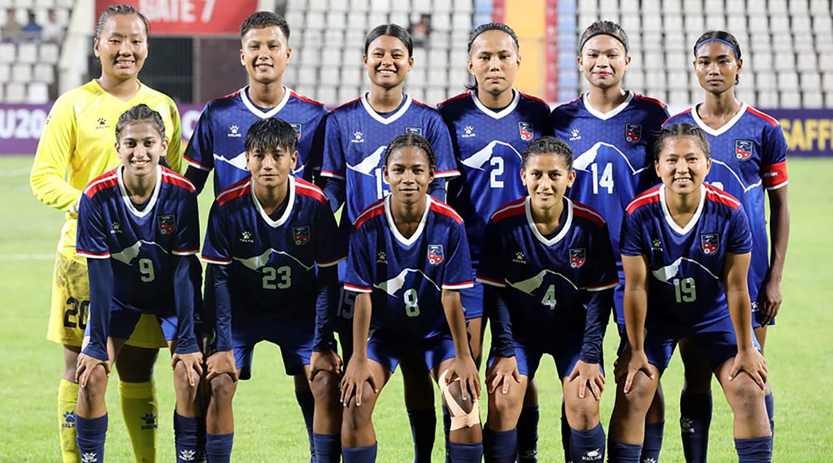 साफ यू–२० महिला च्याम्पियनशिपमा नेपालले आज श्रीलङ्काको सामना गर्दै