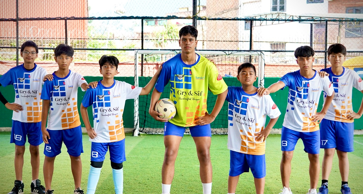 संस्कृति इन्टरनेशनल स्कूलको १४ वर्षमुनिको टोली डेनमार्कको डाना कपमा सहभागी हुँदै