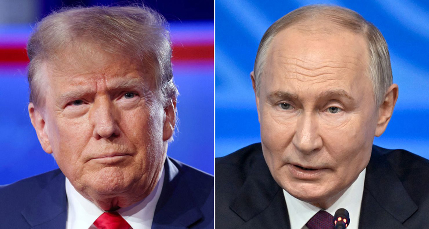 पुटिन दिनमा मीठो बोल्छन् र रातिमा बम पड्काउछन्  : ट्रम्प