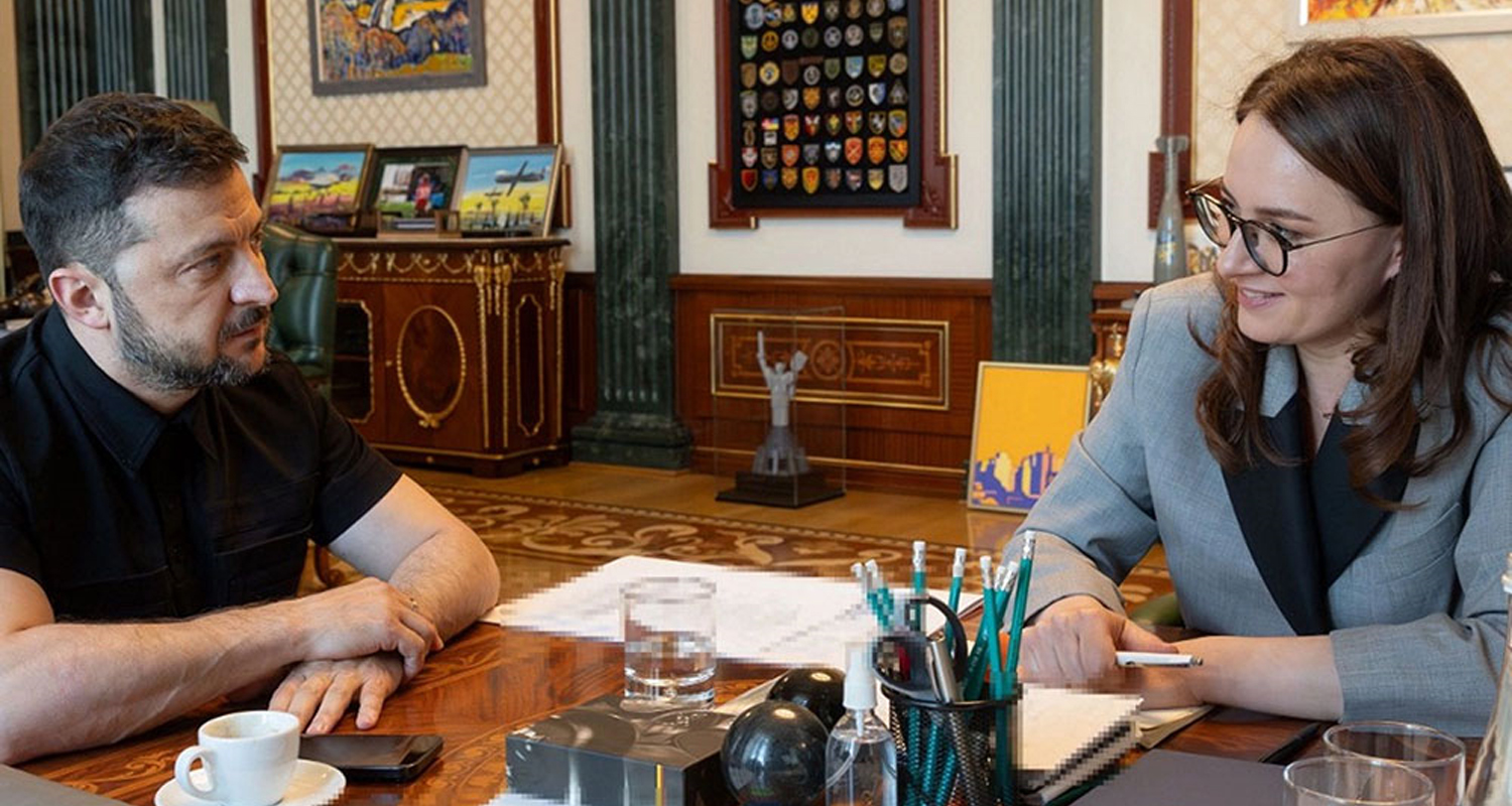 युलिया स्वीरिडेन्कोलाई युक्रेनको नयाँ प्रधानमन्त्री बनाउन जेलेन्स्कीको सिफारिस