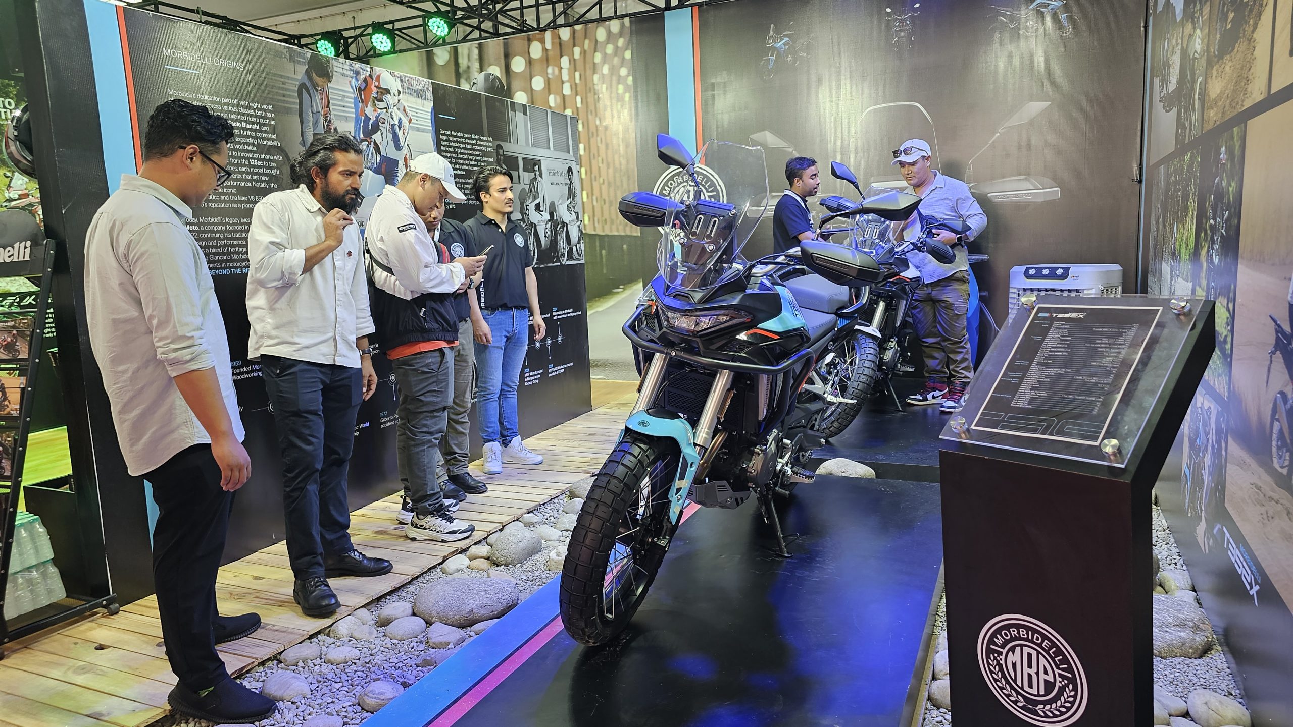 नाइमा मोबिलिटी एक्स्पोमा मोर्बिडेली नेपालले सार्वजनिक गर्‍यो इटालियन मोटरसाइकल