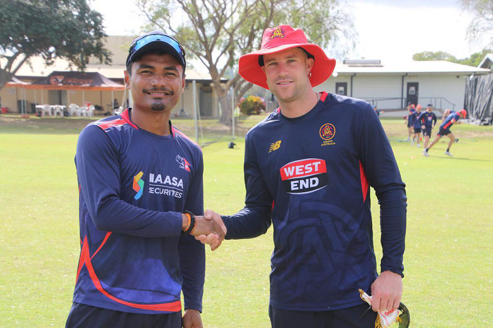 साउथ अस्ट्रेलियासँग नेपाल दुवै टी–२० खेलमा पराजित