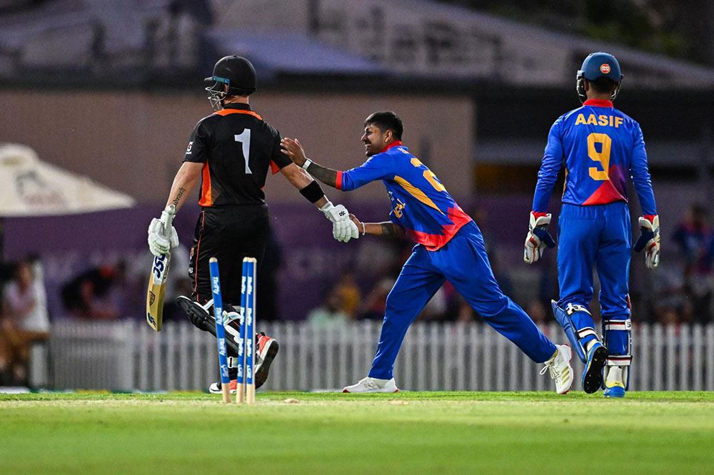 एनटी स्ट्राइकले नेपाललाई दियो १७८ रनको लक्ष्य