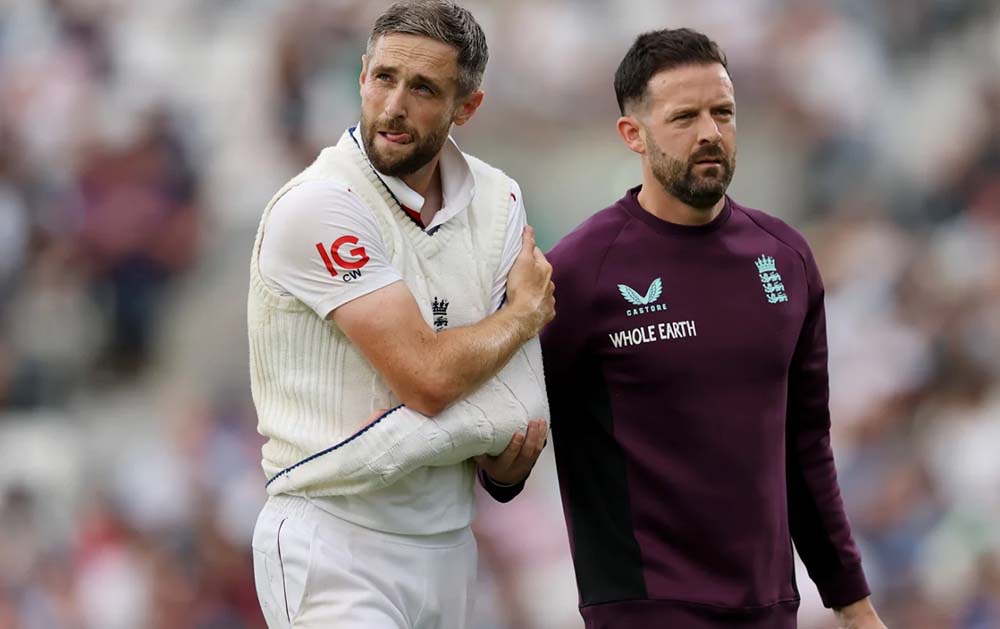 भारतविरुद्धको पाँचौ टेस्टमा इङल्याण्डलाई झट्का, क्रिस वोक्स खेल्न नसक्ने