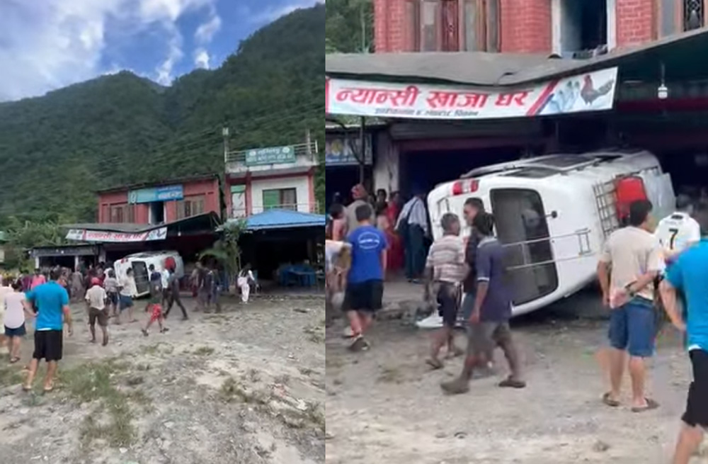 माइक्रो बस होटलमा पसेपछि…