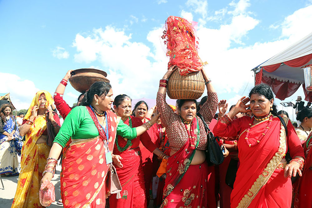 आज गौरा पर्व मनाइदै