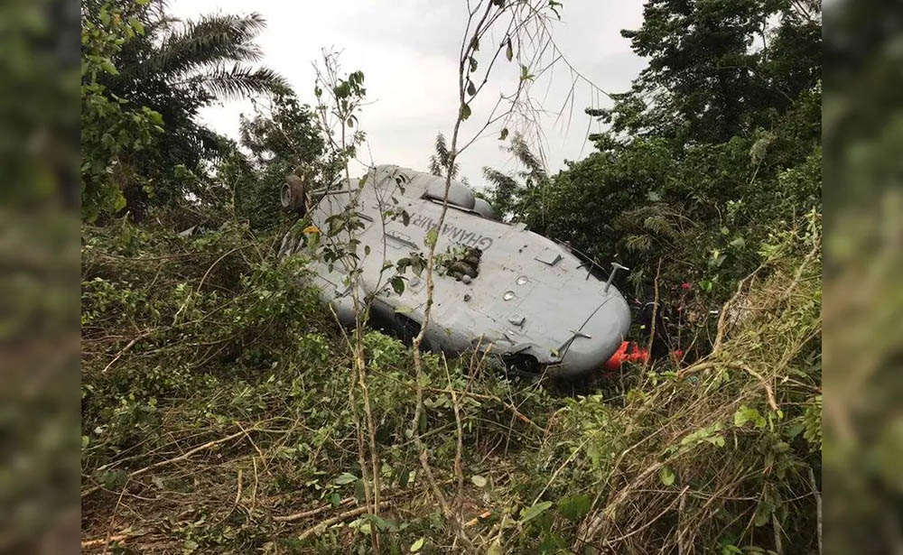 घानामा सैन्य कोप्टर दुर्घटना, रक्षामन्त्रीसहित ८ जनाको मृत्यु