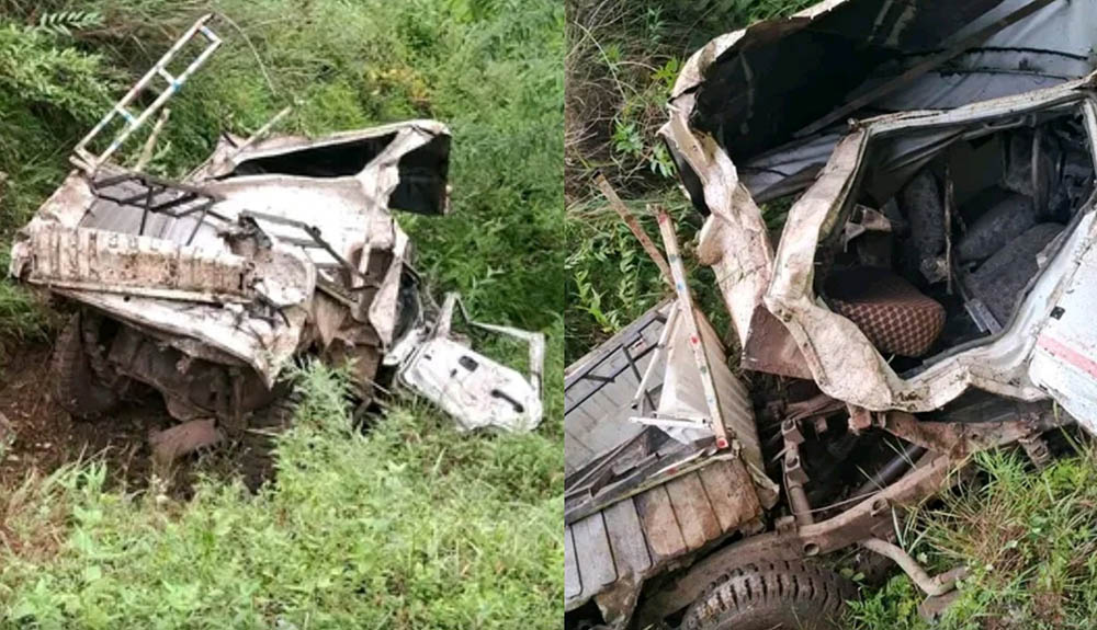 डडेल्धुरामा जीप दुर्घटना हुँदा चार जनाको मृत्यु