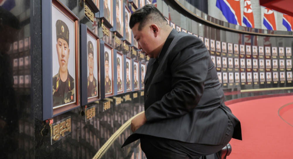 युक्रेन युद्धमा मारिएका उत्तर कोरियाली सेनाप्रति किमको सम्मान