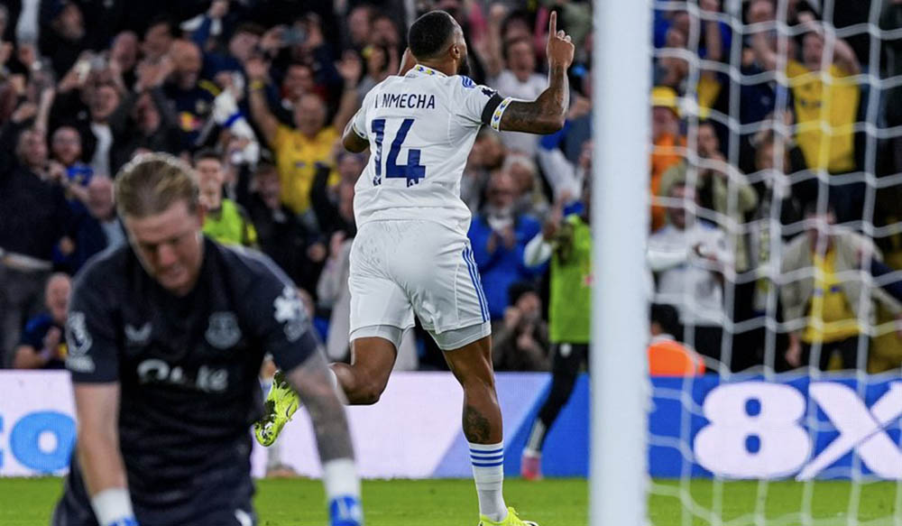 लिड्स युनाइटेडसँग एभर्टन स्तब्ध