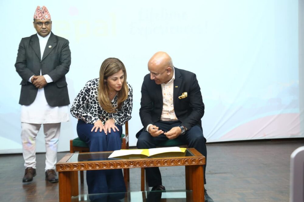 विश्वमा पर्यटन प्रबर्द्धन गर्न पर्यटन बोर्ड र टिकटकबीच सम्झौता