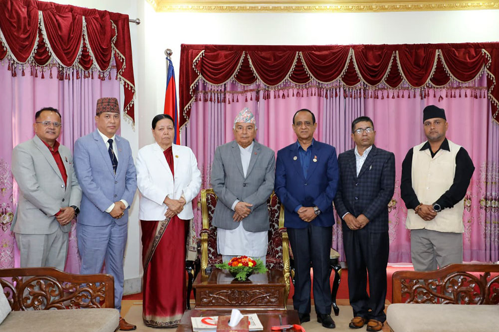 नेसनल प्याब्सनले शिक्षा विधेयकका प्रावधान संशोधन मागसहित राष्ट्रपति पौडेललाई बुझायो लिखित धारणा