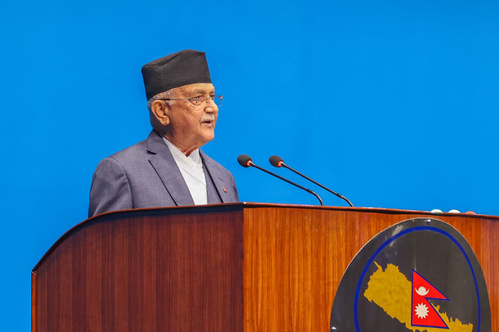 प्रधानमन्त्रीले शुक्रबारको प्रतिनिधिसभाको बैठकलाई सम्बोधन गर्ने