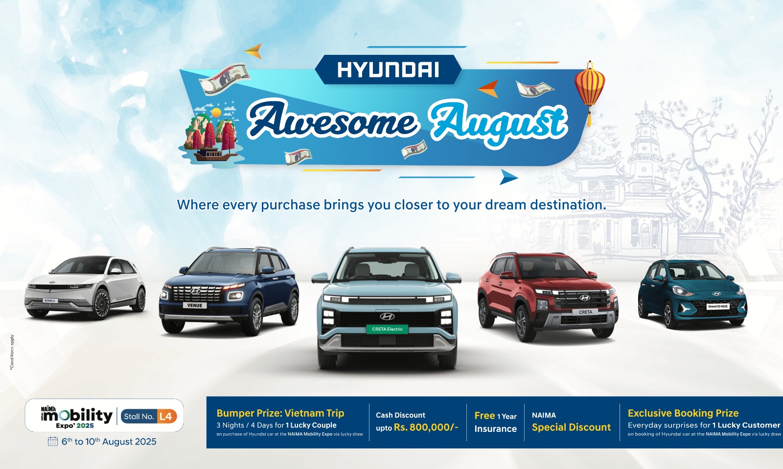 हुन्डाईका गाडीमा आठ लाख रुपैयाँसम्म छुट, कहिलेसम्म छ यो आकर्षक अफर ?