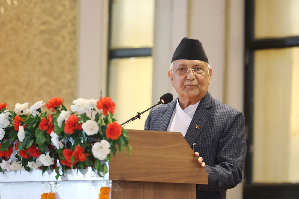 मौलिक हकको कार्यान्वयन गर्दै परिपूर्ण लोकतन्त्र स्थापनाका लागि सरकार प्रयासरत छ: प्रधानमन्त्री ओली