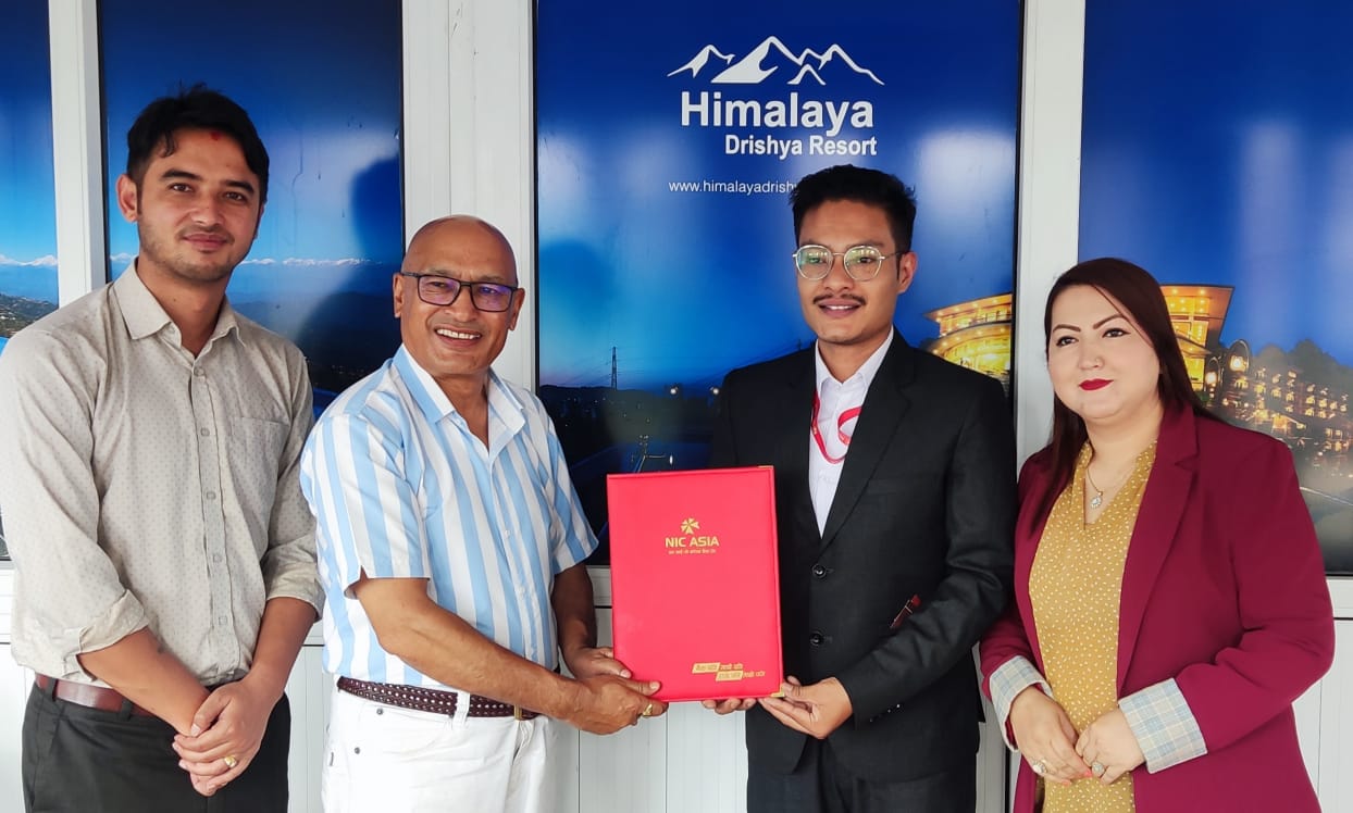 एनआईसी एसिया बैंकका ग्राहकलाई हिमालय दृश्य रिसोर्टमा १० प्रतिशत छुट