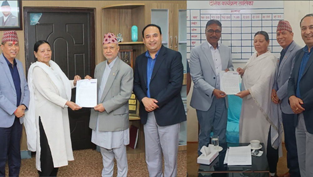 विद्यालय शिक्षा विधेयक संशोधनका मागसहित नेसनल प्याब्सनद्वारा शिक्षा र श्रम मन्त्रीलाई लिखित सुझाव पेश