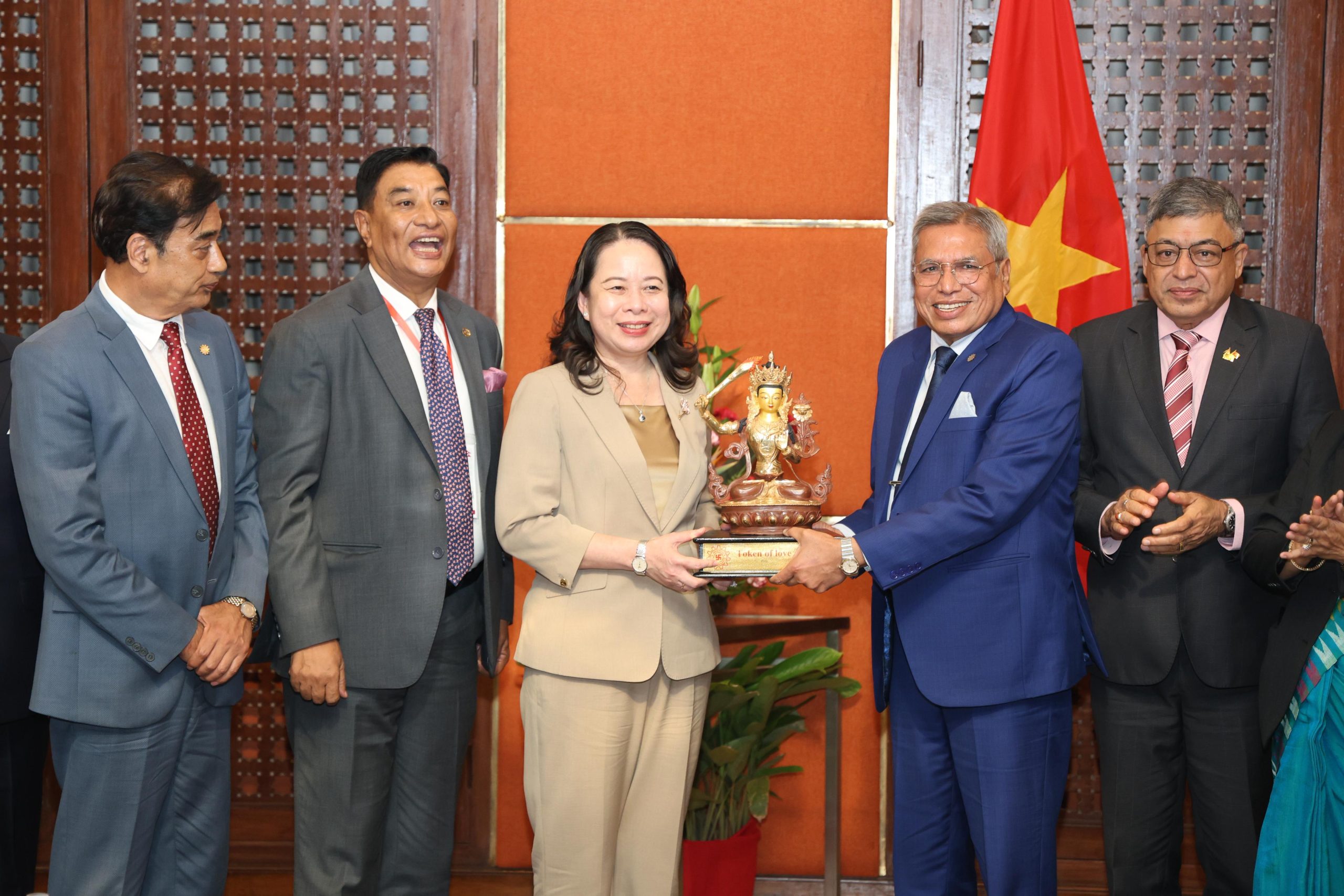 नेपाल चेम्बर अफ कमर्सद्धारा भियतनामकी महामहिम उपराष्ट्रपति जुआनसमक्ष द्विपक्षीय लगानी तथा व्यापार अभिवृद्धिबारे छलफल