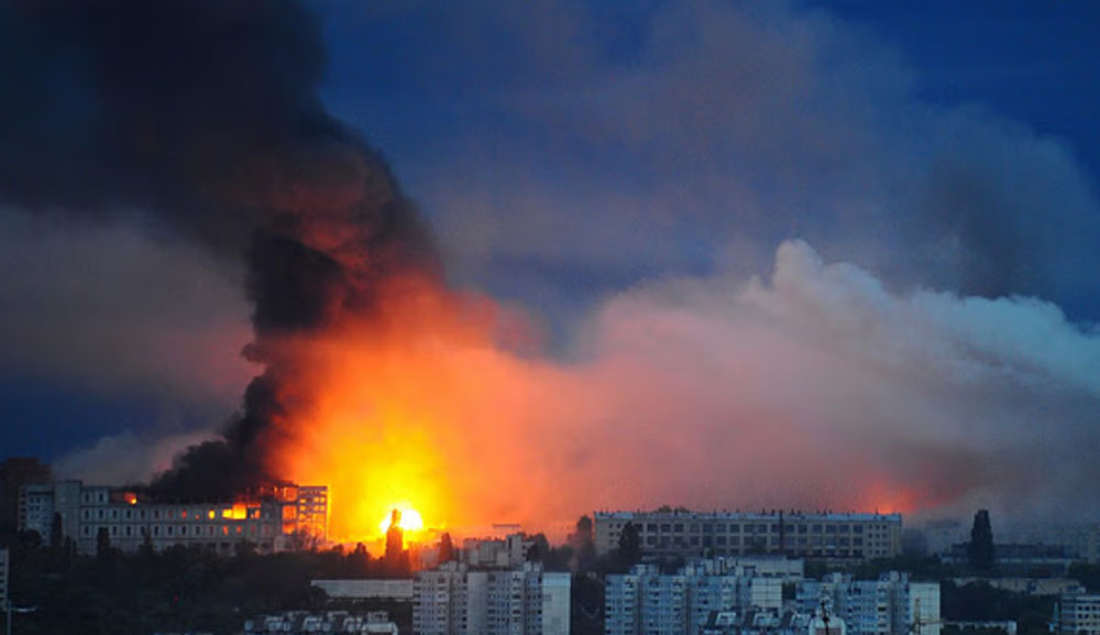 रुसको आणविक ऊर्जा केन्द्रमा युक्रेनको आक्रमण