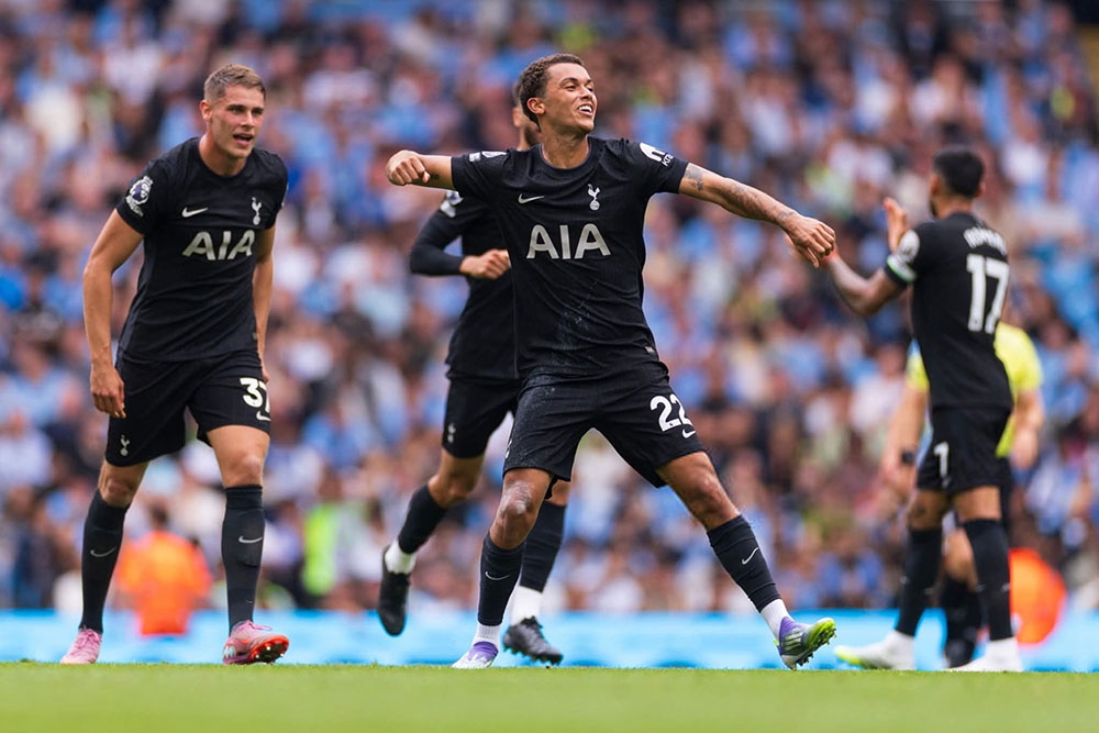 टोटनह्यामसँग घरेलु मैदानमा म्यानचेस्टर सिटी स्तब्ध